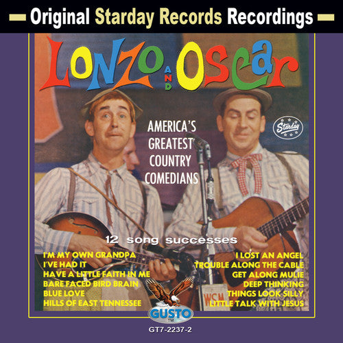 Lonzo & Oscar - America's Greatest Country Comedians - Music CD