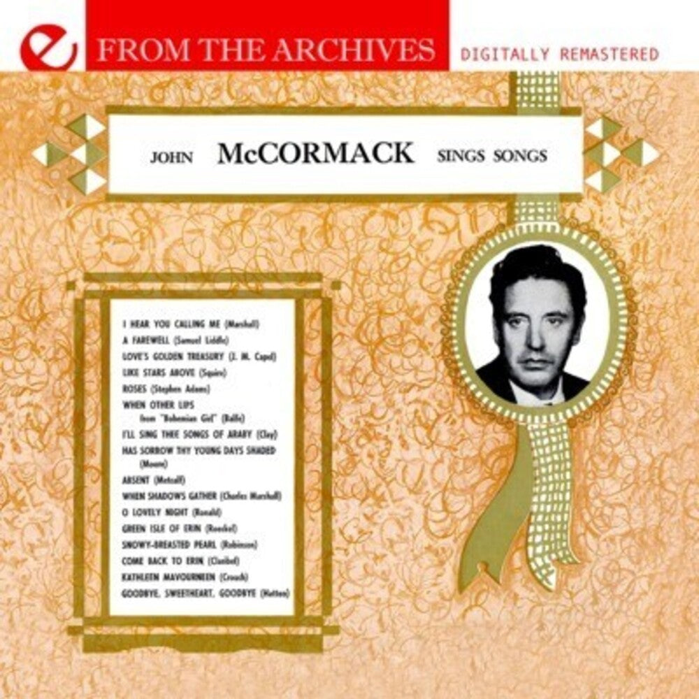 John Mccormack - From the Archives Music CD