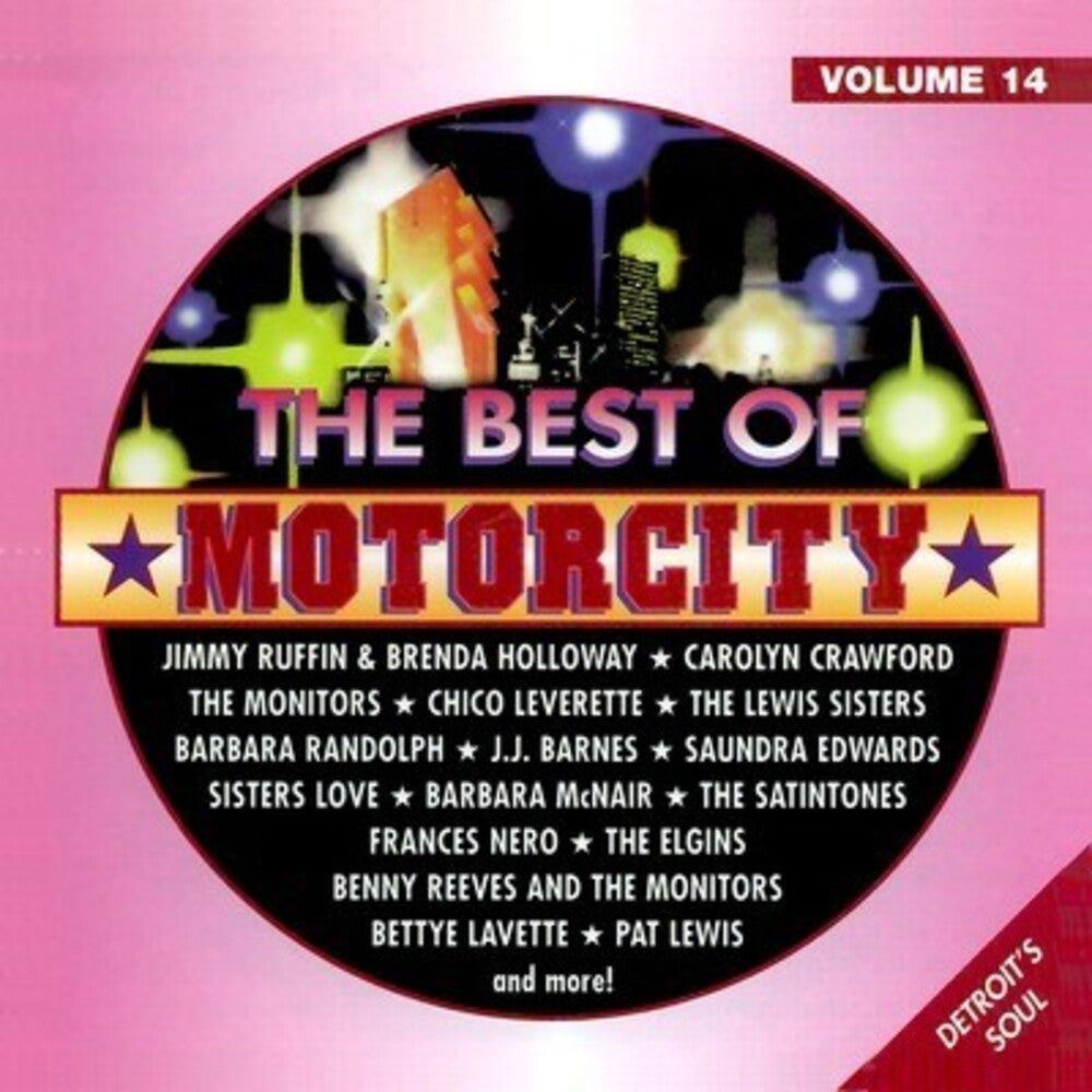 Best Of Motorcity - Best of Motorcity Vol. 14 / Various Music CD
