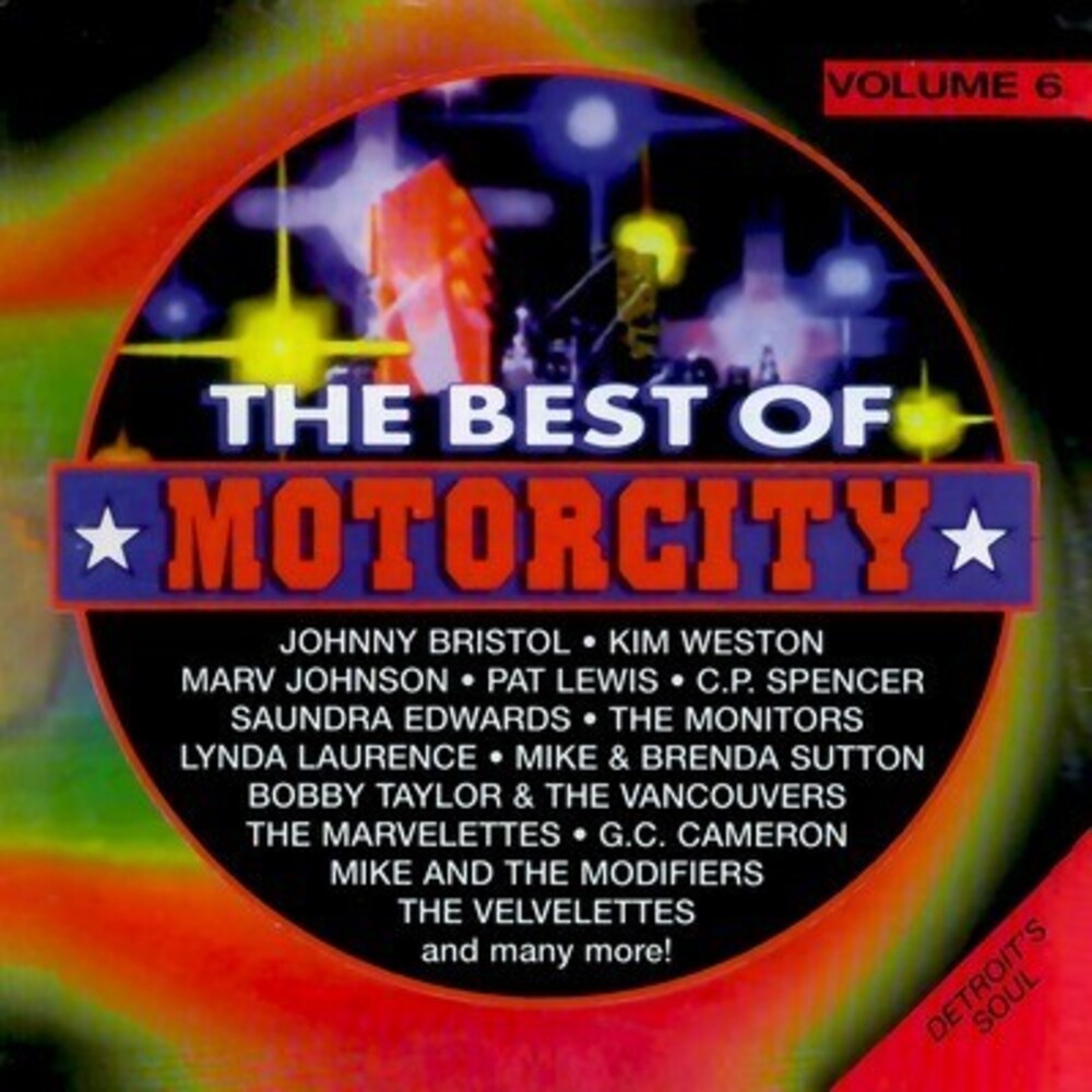 Best Of Motorcity - Best of Motorcity Vol. 6 / Various Music CD