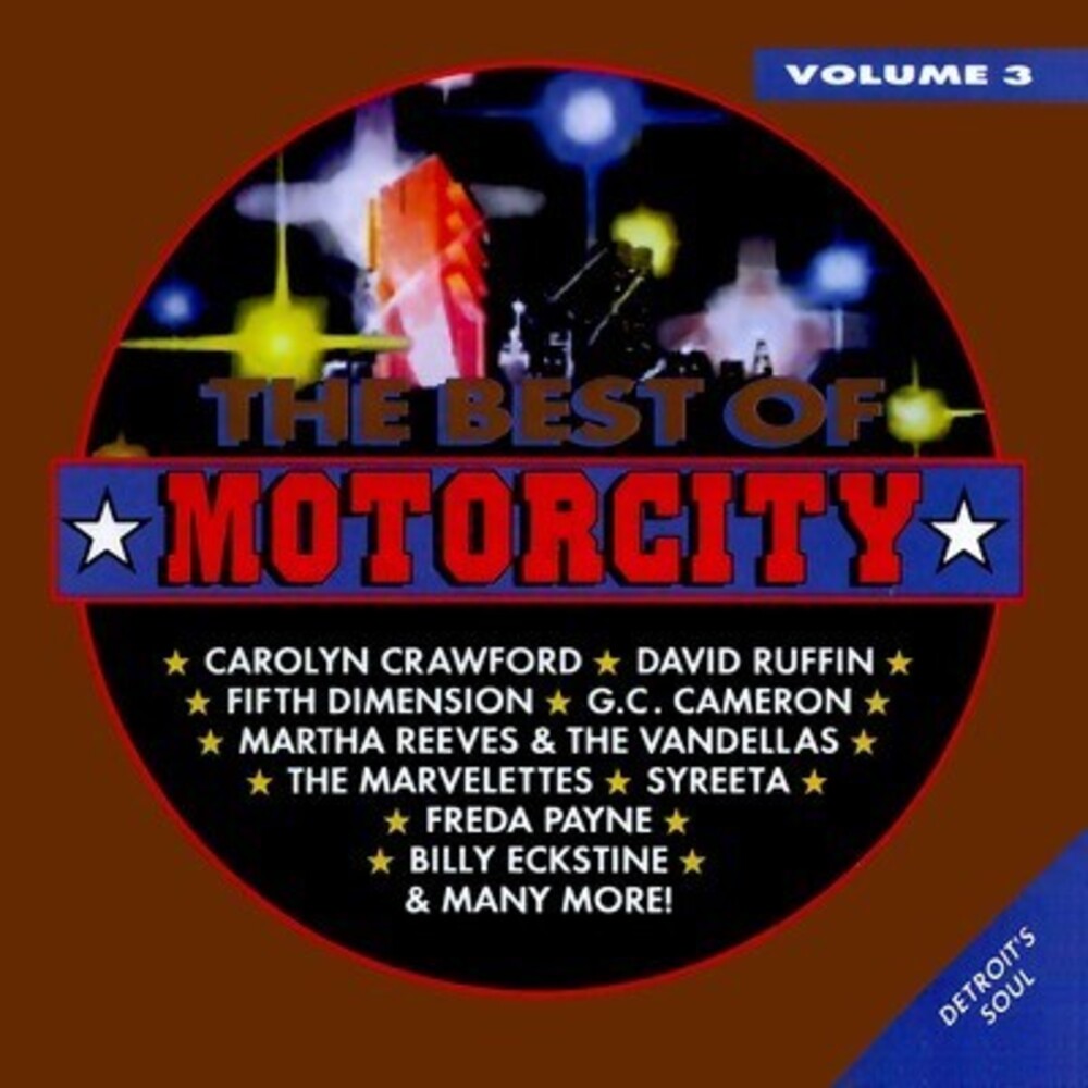 Best Of Motorcity - Best of Motorcity Vol. 3 / Various Music CD