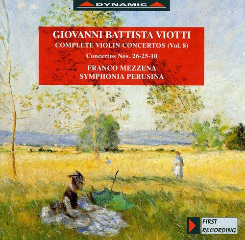 Viotti / Mezzena / Symphonia Perusina - Complete Violin Concertos 8 - Music CD