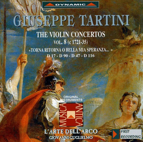 Tartini / Guglielmo / L'arte Dell'arco - Violin Concertos 8 - Music CD