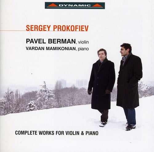 Pavel Berman - Complete Works for Violin & Piano Music CD