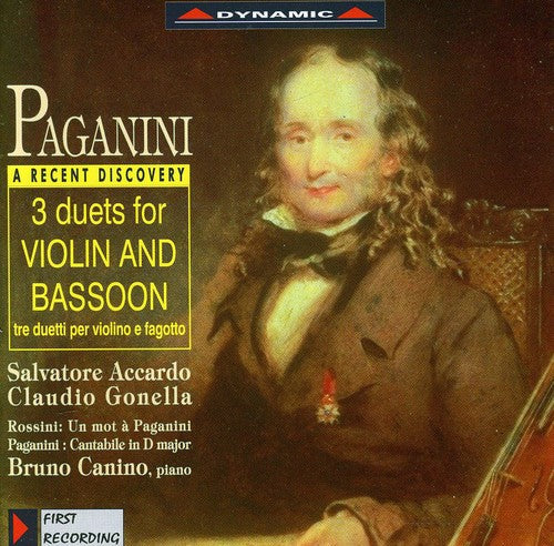 Paganini / Accardo / Gonella - Duets For Violin & Basson - Music CD
