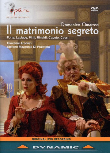 Cimarosa / Orch Opera Royal De Wallonie / Antonini - Il Matrimonio Segreto - DVD