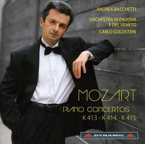 Mozart / Bacchetti / Goldstein - Piano Concertos K413 & K414 & K415 - Music CD