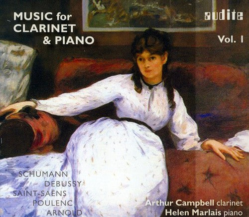 Schumann / Debussy / Campbell / Marlais - Music For Clarinet & Piano - Music CD