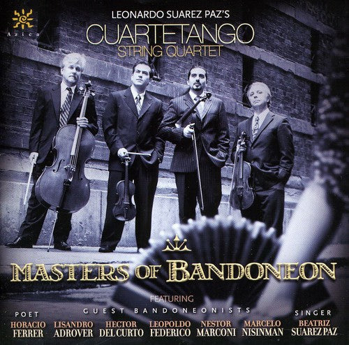 Federico / Laurenz / Cuartetango String Quartet - Masters Of Bandoneon - Music CD