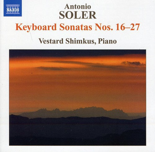 Soler / Vestard Shimkus - Soler: Keyboard Sonatas Nos. 16-27 - Music CD