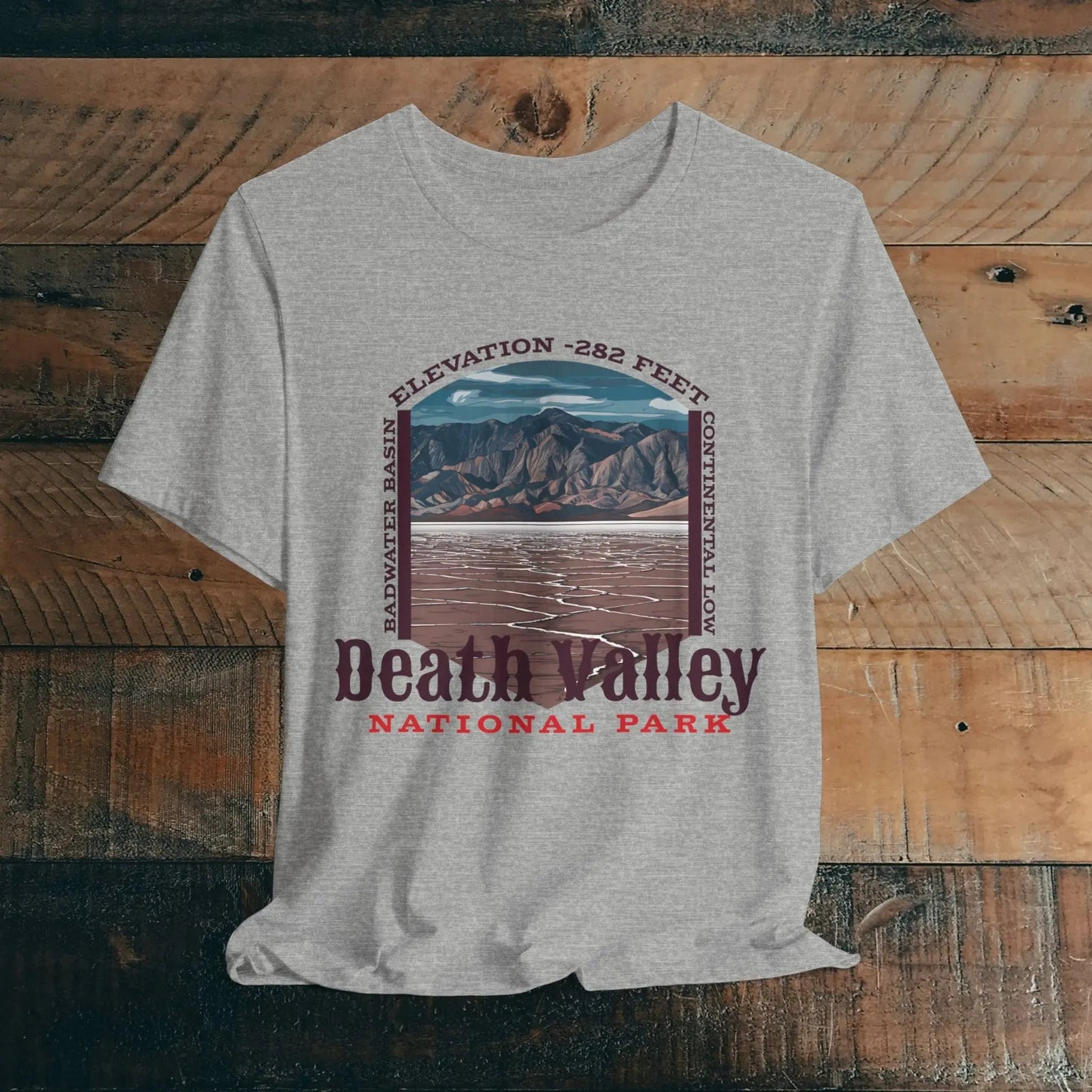 Death Valley National Park Badwater Basin T-shirt