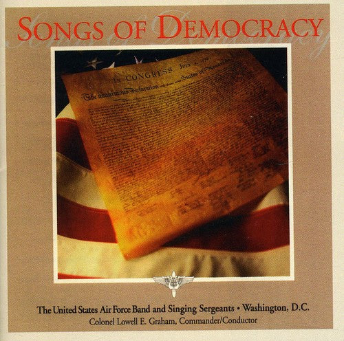 US Air Force Band & Singing Sergeants - Songs of Democracy Music CD