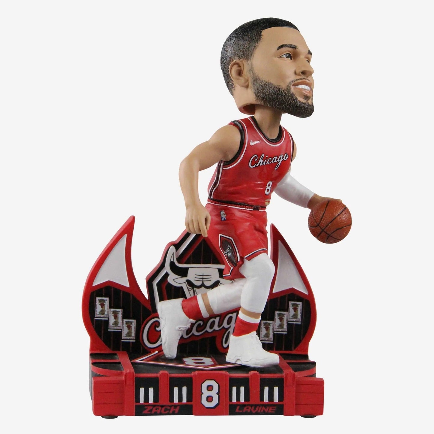 Zach Lavine Chicago Bulls 2022 City Jersey NBA Bobblehead