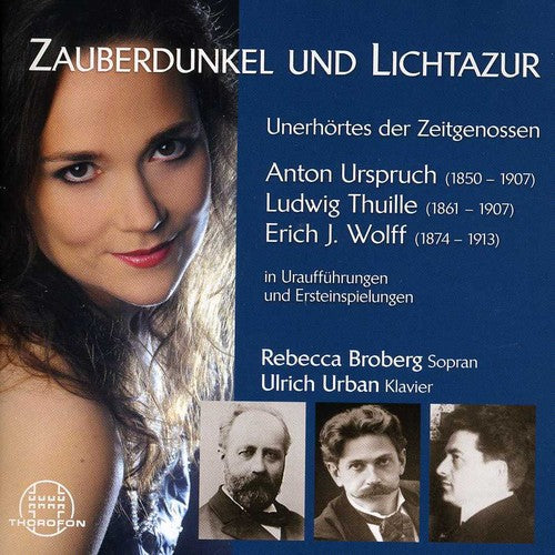Urspruch / Broberg / Urban - Zauberdunkel Und Lichtazur - Music CD