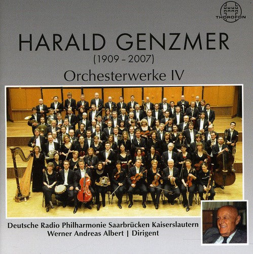 Genzmer / Albert / Deutsche Radio Philharmonie - Orchestra Works 4 - Music CD