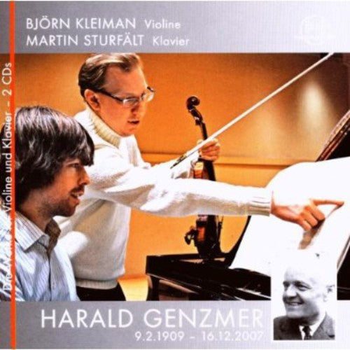Genzmer / Kleiman / Sturfaelt - Works For Violin & Piano - Music CD
