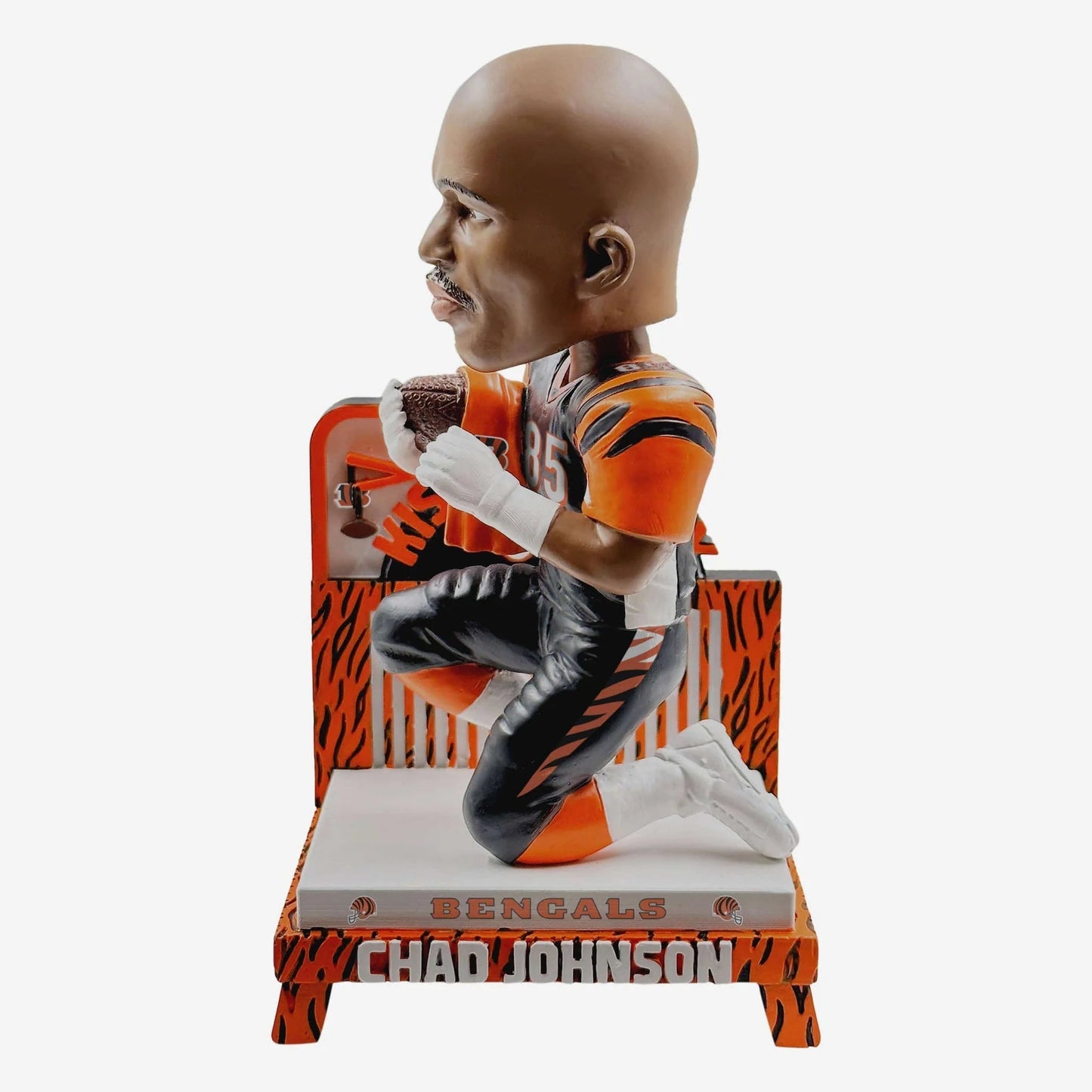 Chad Johnson Cincinnati Bengals Kiss The Baby Ochocinco NFL Bobblehead