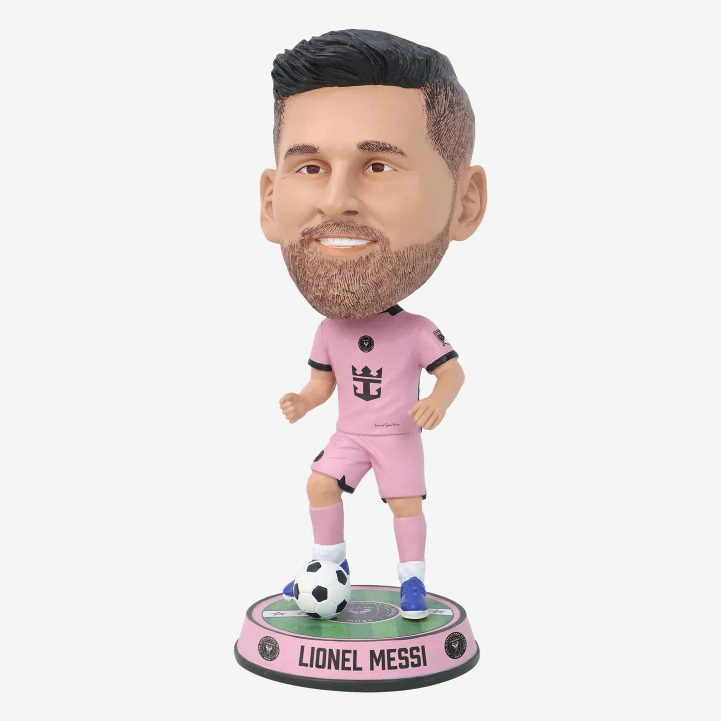 Lionel Messi Inter Miami CF Field Stripe Bighead MLS Soccer Bobblehead