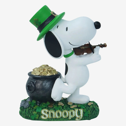 Snoopy Peanuts St. Patrick's Day Bobblehead