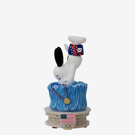 US Olympic Team Swimming Snoopy Peanuts Mini Bobblehead
