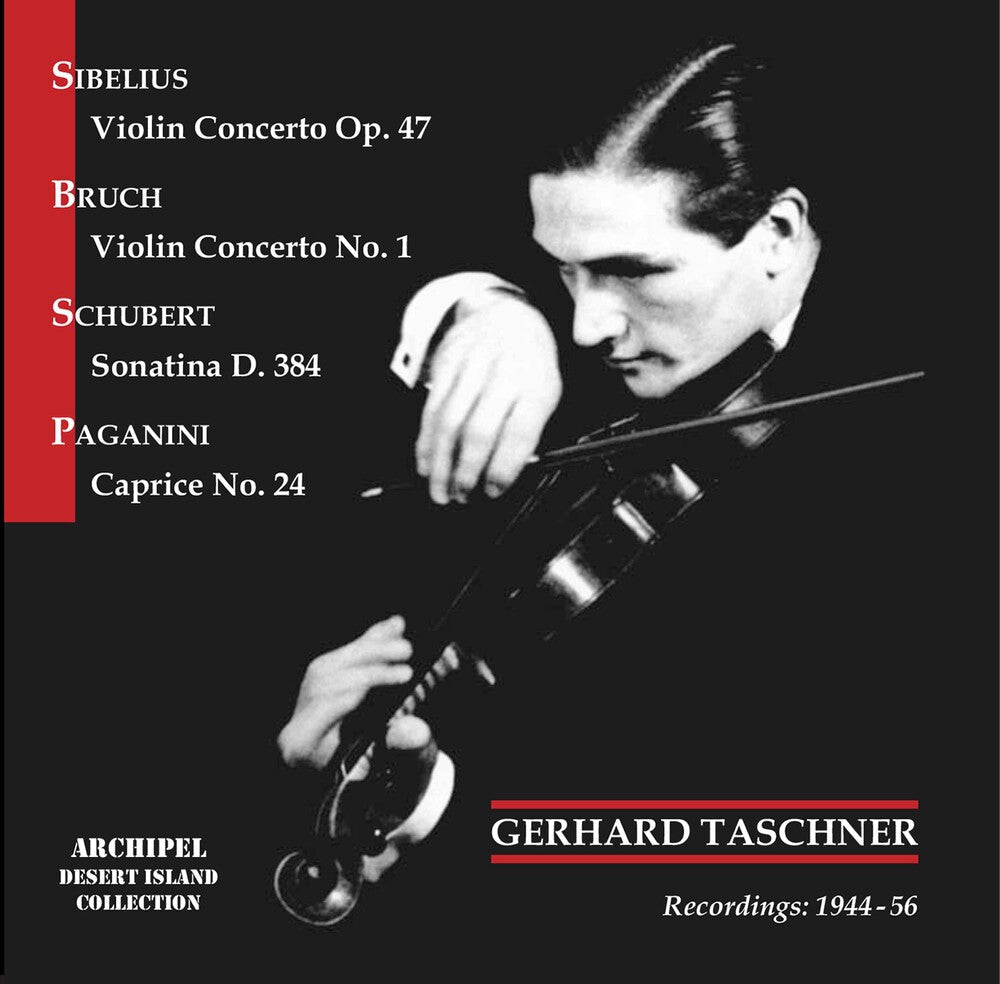 Sibelius / Bruch / Schubert / Taschner - Violin Concerto Music CD