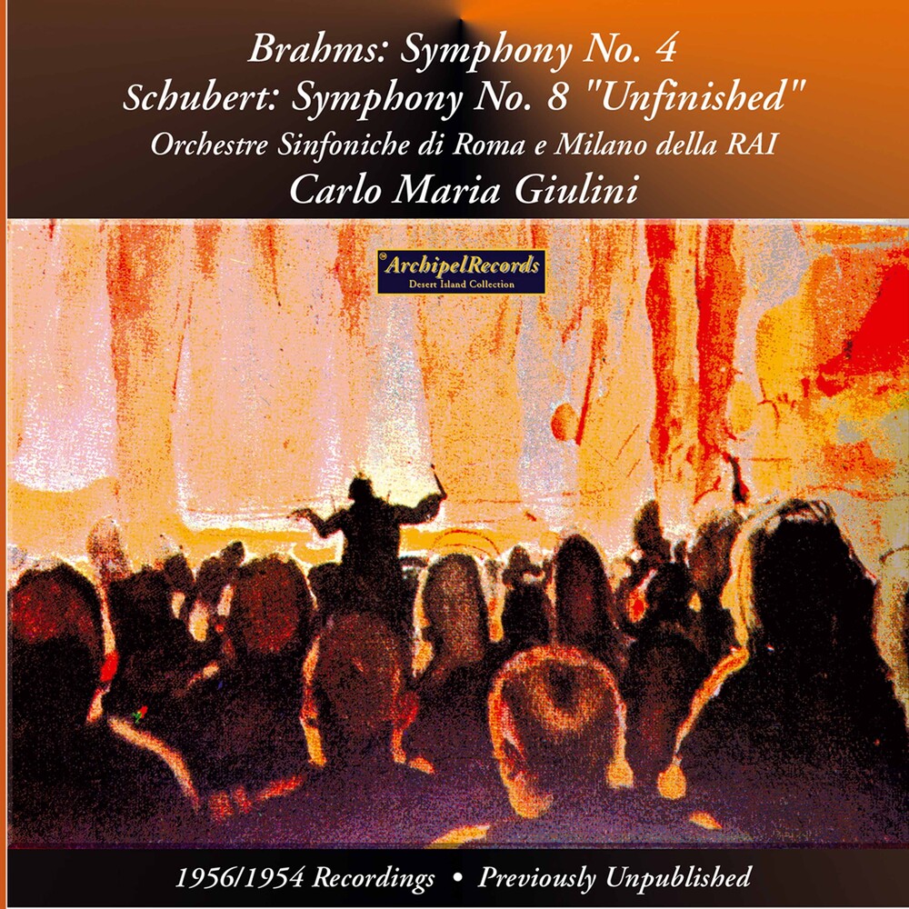 Brahms / Schubert / Sinfonia Milano Rai / Giulini - Symphony 4 & 8 Music CD
