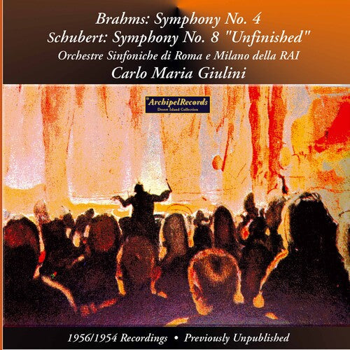 Brahms / Schubert / Sinfonia Milano Rai / Giulini - Symphony 4 & 8 - Music CD
