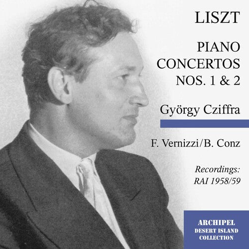 Liszt / Cziffra / Vernizzi / Conz - Piano Concerto - Music CD