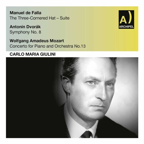 De Falla / Dvorak / Mozart / Mirso / Giulini - Three-cornered Hat / Sym 8 G Min / Piano Cto 13 - Music CD