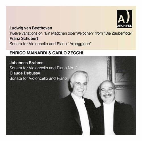 Mainardi / Zecci - Shubert, Beethoven, Brahms, Debussy - Music CD
