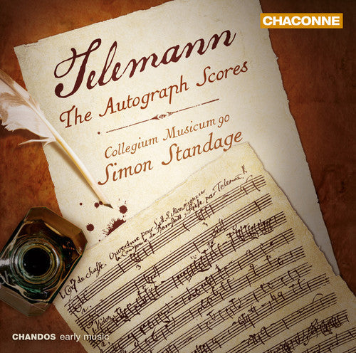 Telemann / Collegium Musicum 90 / Standage - Autograph Scores - Music CD