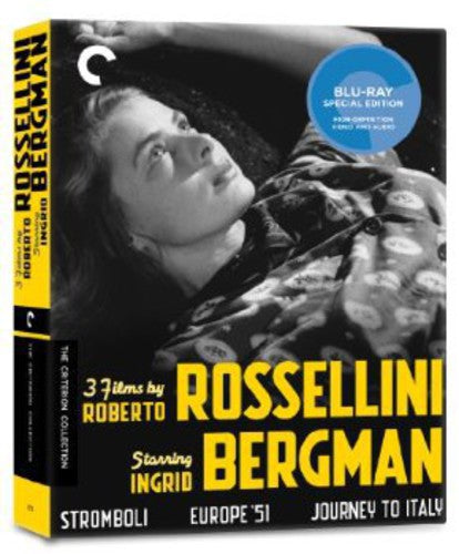 Criterion Collection - 3 Films By Roberto Rossellin/bd - Blu-ray