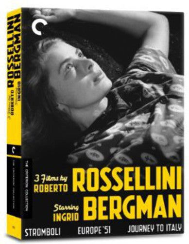 Criterion Collection - 3 Films By Roberto Rossellin/dvd - DVD