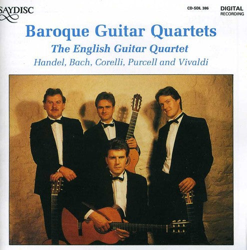 Handel / Bach / Vivaldi / English Guitar Quartet - Baroque Guitar Quartets - Music CD
