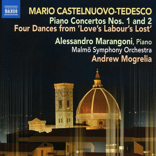 Castelnuovo-tedesco / Marangoni - Piano Concertos 1 & 2 - Music CD