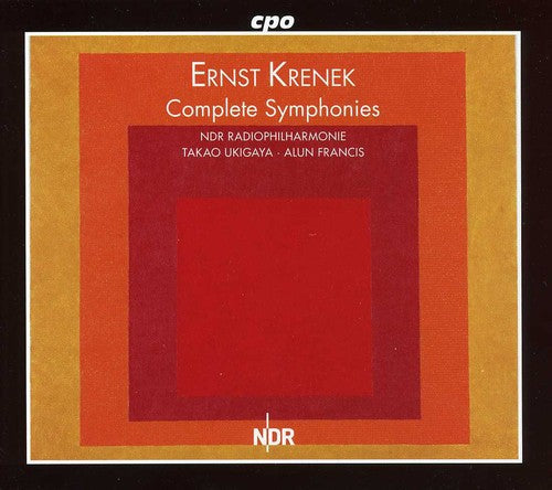 Krenek / Nrd Radiophilharmonie Hannover / Francis - Complete Symphonies - Music CD
