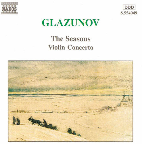 Glazunov - Seasons & Violin Concerto - Music CD