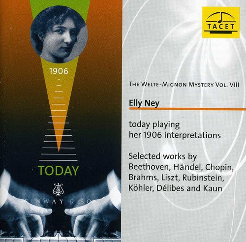 Beethoven / Ney - Welte-Mignon Mystery 8: Elly Ney Music CD