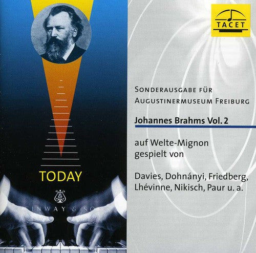 Welte-mignon Mystery 2: Brahms / Various - Welte-mignon Mystery 2: Brahms / Various - Music CD