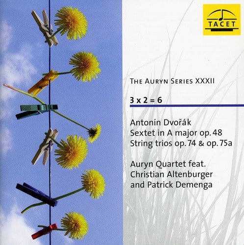 Dvorak / Auryn Quartet - Auryn Series 32: Sextet In A Major Op 48 - Music CD