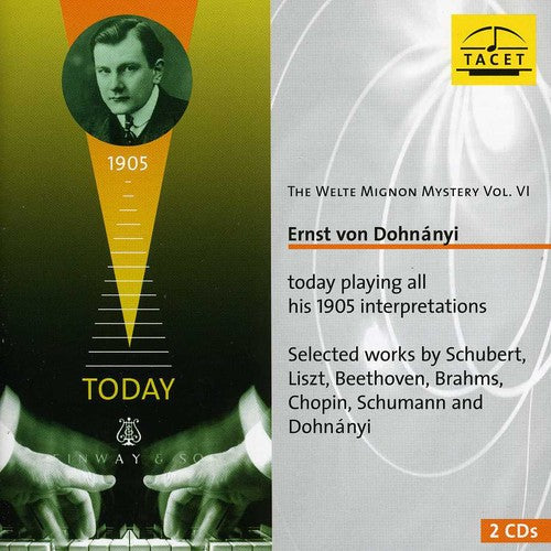 Schubert / Dohnanyi / Liszt / Beethoven / Brahms - Welte-mignon Mystery 6 - Music CD