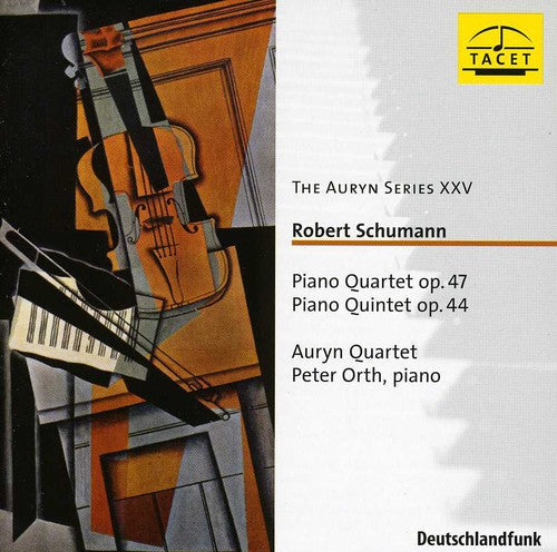 Schumann / Auryn Quartet - Auryn Series 25: Piano Quartet Op. 47 & Piano - Music CD