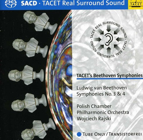 Beethoven / Polnische Kammerphilharmonie / Rajski - Symphonies No. 3 & 4 - Super Audio CD