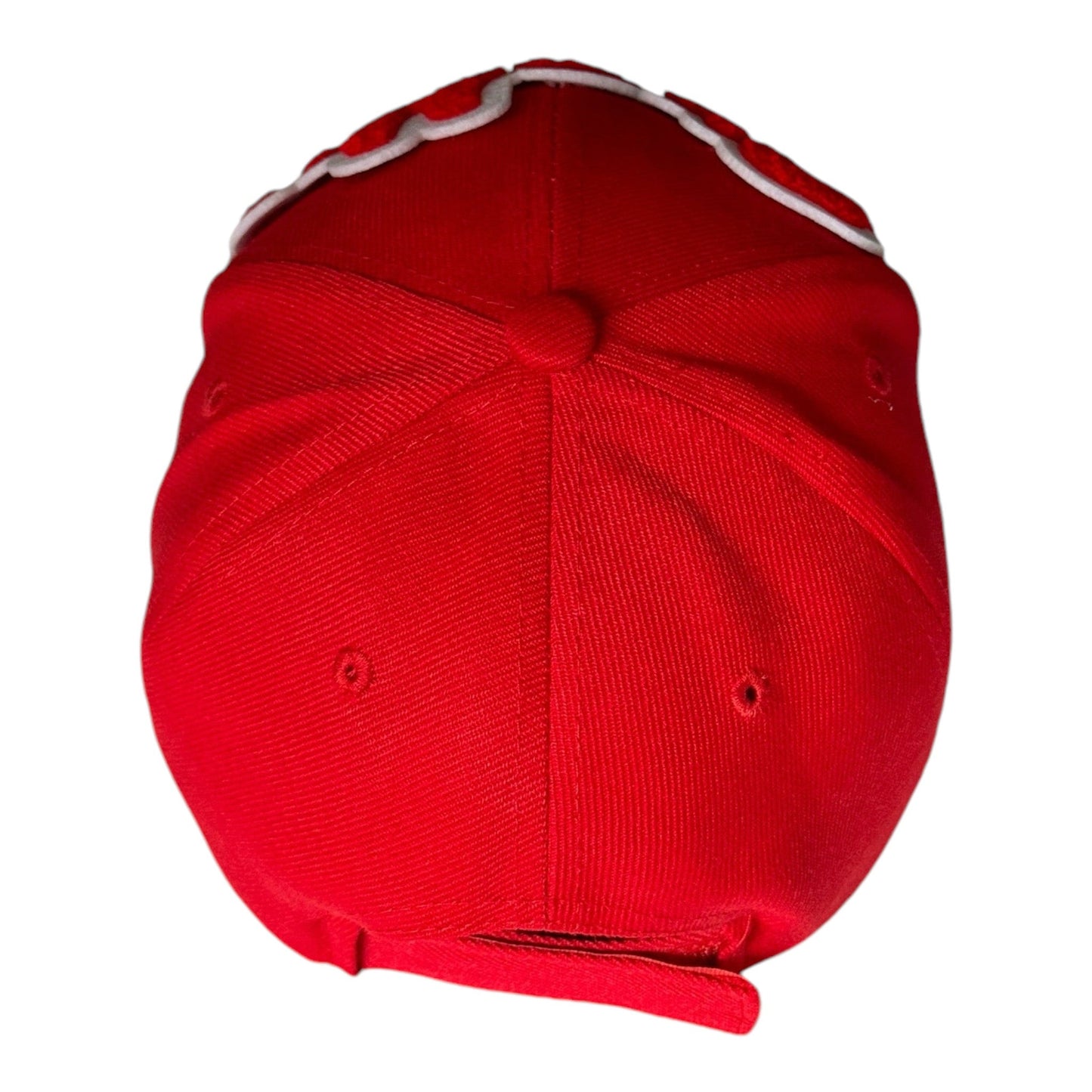 Pretty Baseball Cap Red White - Stylish Adjustable Hat