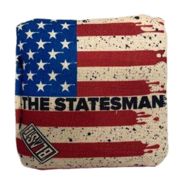 The Statesmen Pro Cornhole Bags (6/9). Flat fill, smaller profile.