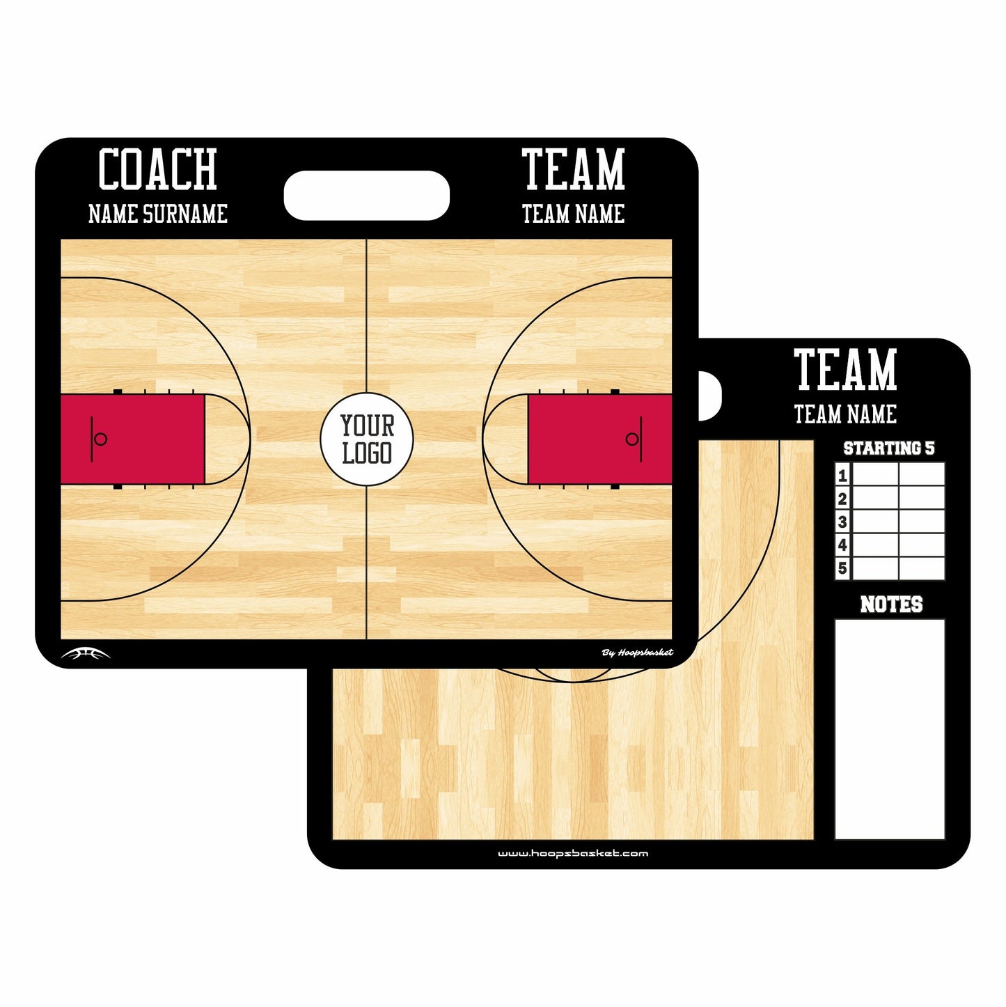 HIGH SCHOOL Custom American Style Magnetic Coaching Board 22'' x 17.5'' / 56 cm x 45 cm