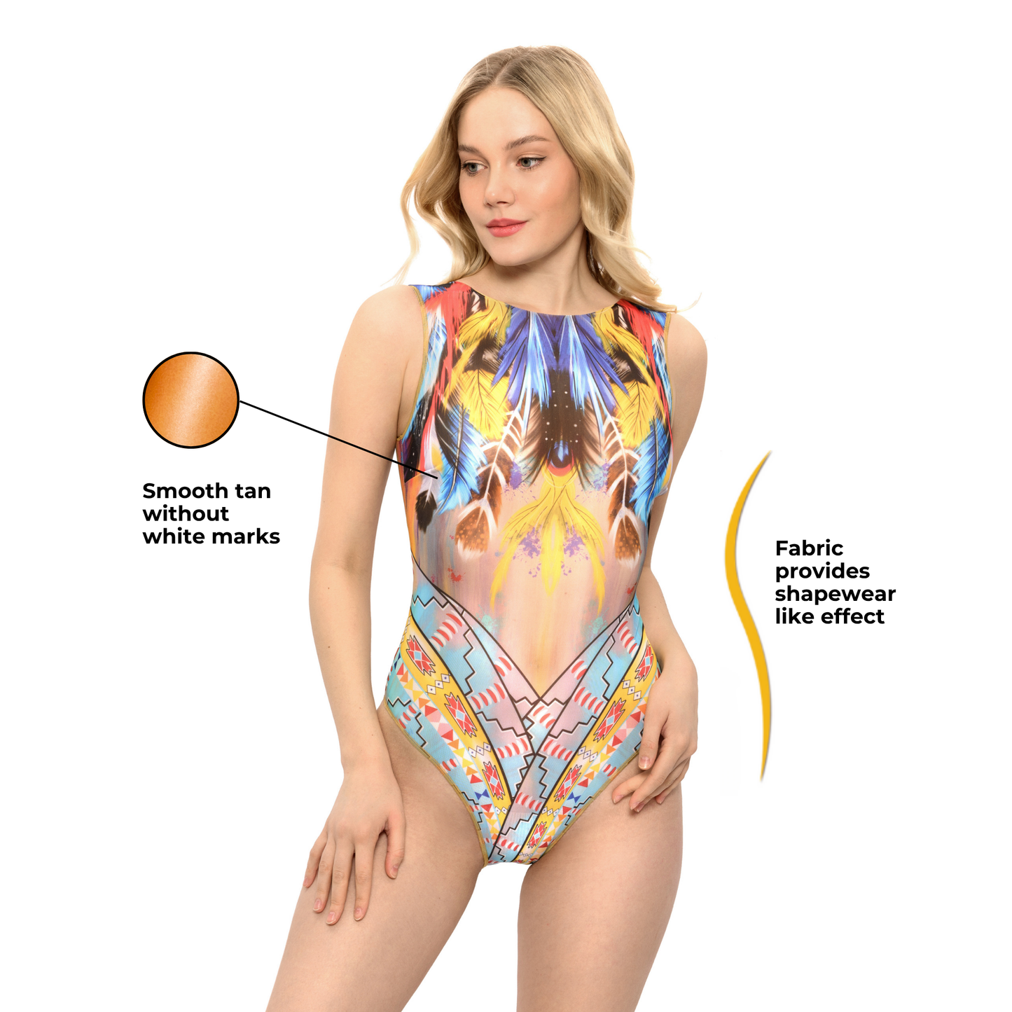 DREAMCATCHER SLEEVELESS SWIMSUIT
