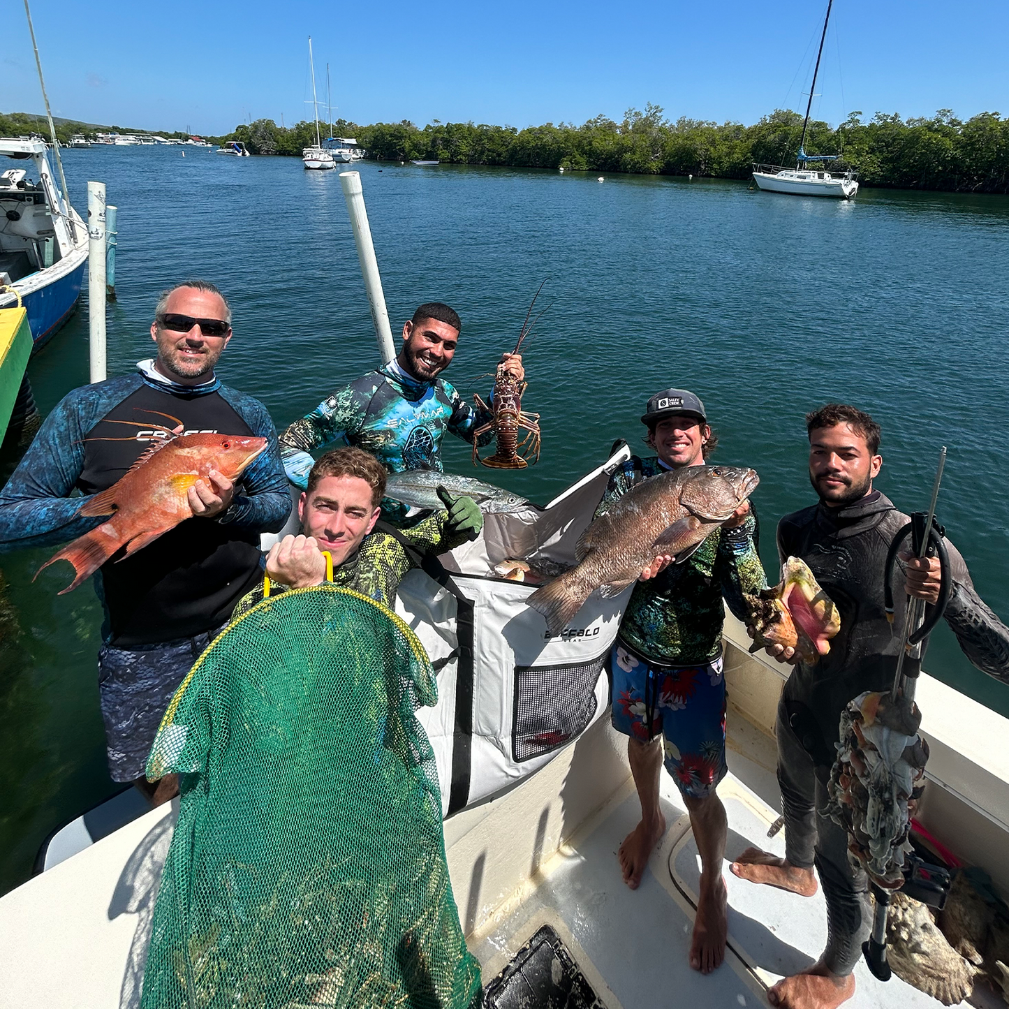 60x20'' Fish Cooler Bag With YKK Zipper, Flat Bottom