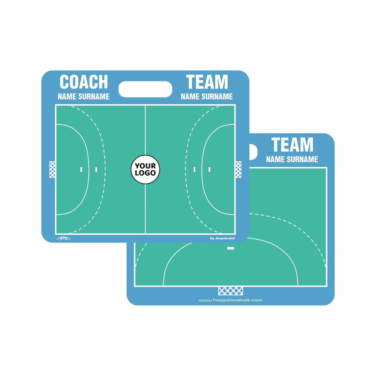Custom Handball Magnetic Coaching Board 11.4'' x 9.4'' / 29 cm x 24 cm