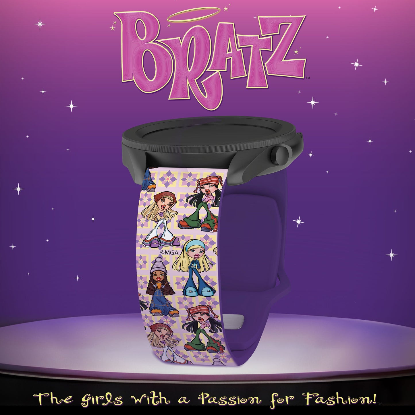 Bratz® Classic HD Watchband for Samsung, Garmin, Fossil, and More